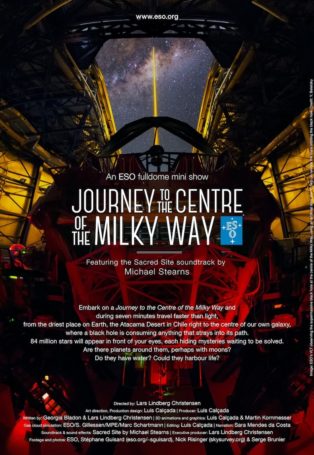 Journey to the Centre of the Milky Way poster